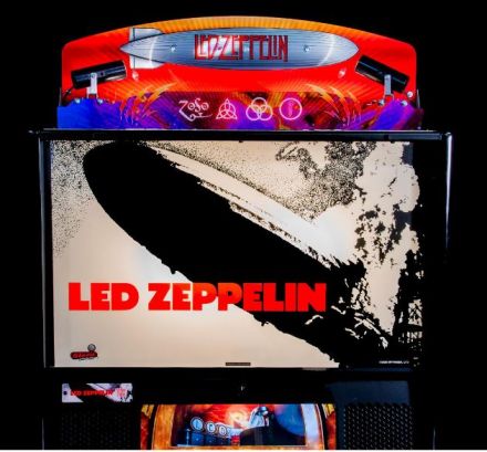 Led Zeppelin Pinball Topper