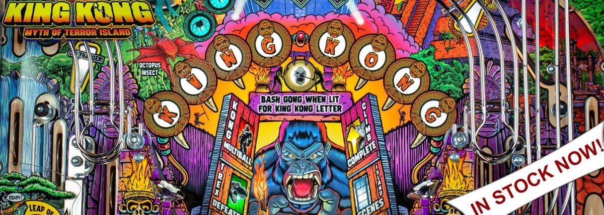 King Kong: Myth of Terror Island Pinball
