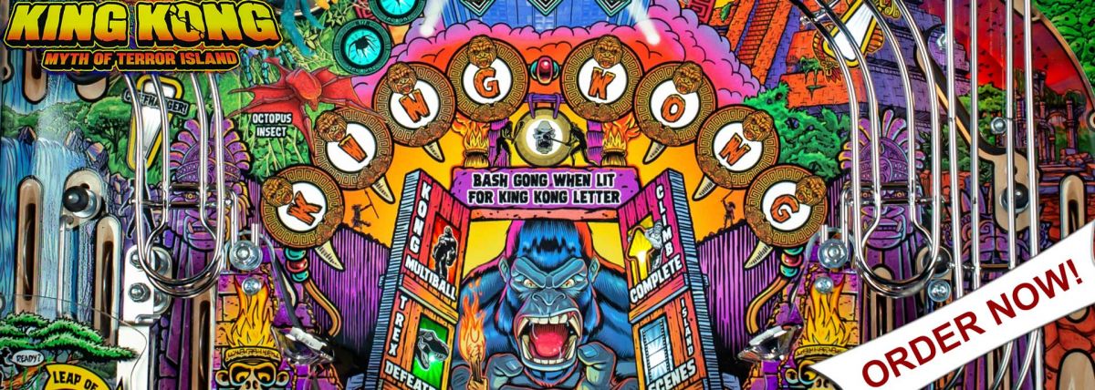 King Kong: Myth of Terror Island Pinball